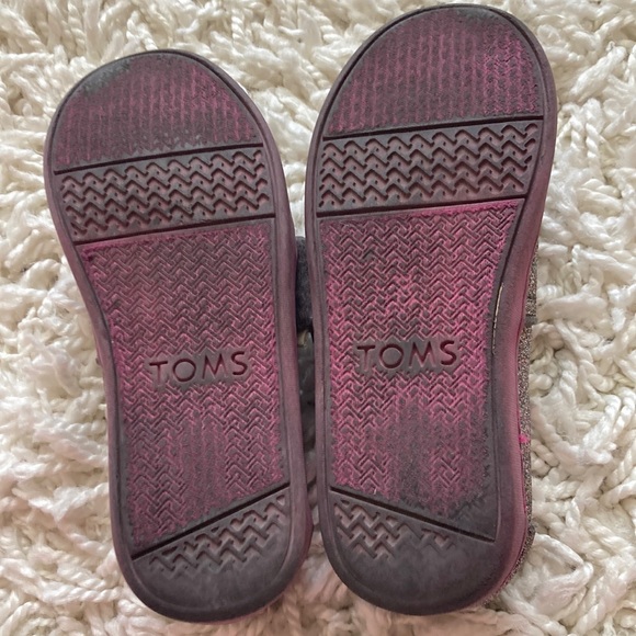 TOMS Sparkle Glitter Shoe Size 11 - Picture 11 of 13